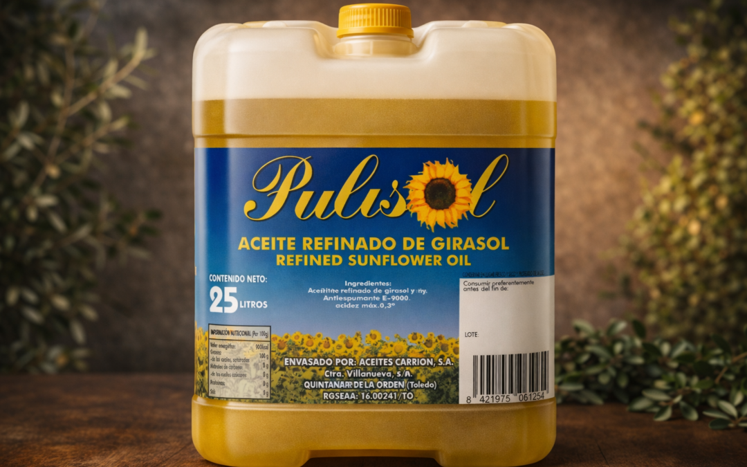 Etiqueta Premium Aceite “PULISOL 25L”