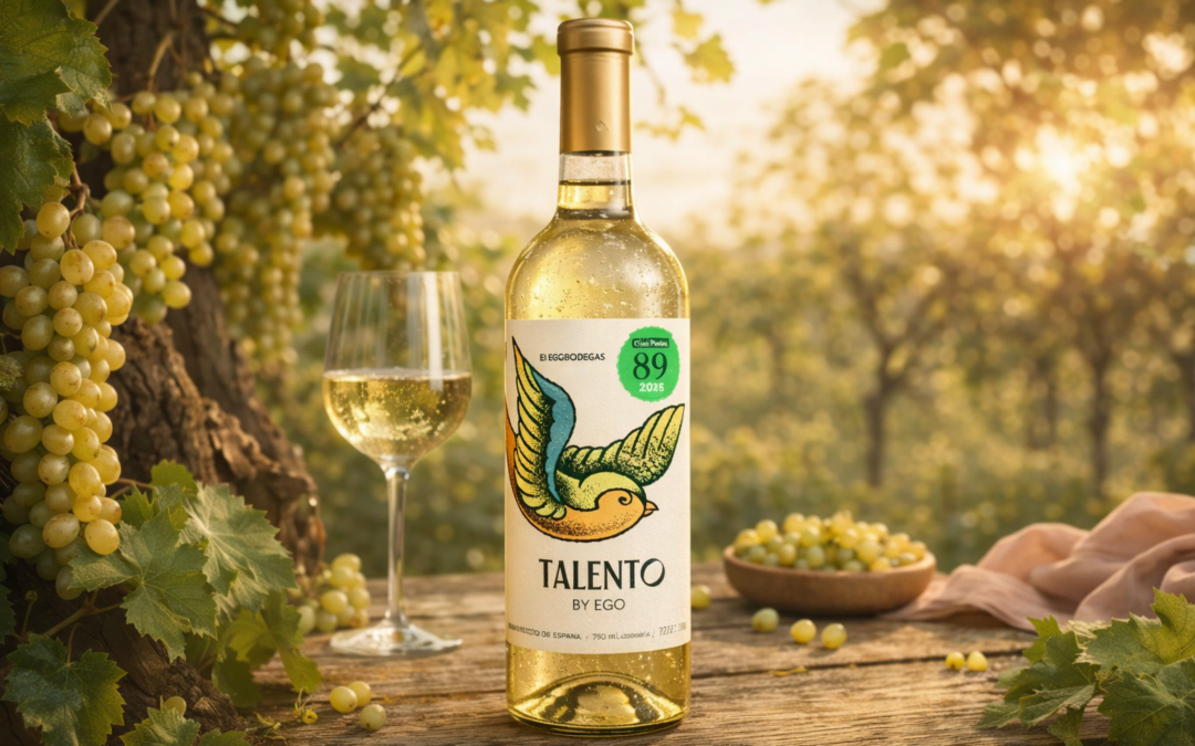 Etiqueta Premium Vino “TALENTO BLANCO”