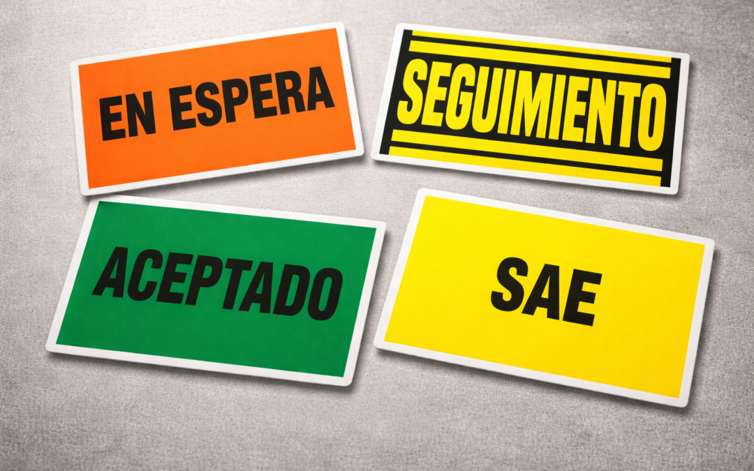 Etiqueta Seguridad “INFORMATIVAS”