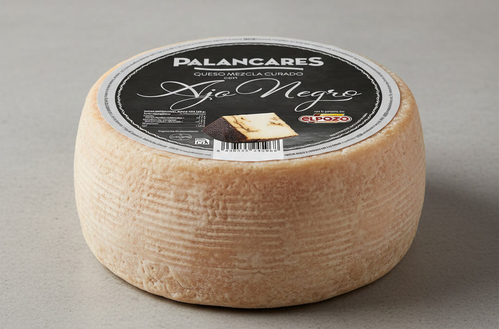 Etiqueta Premium Alimentación “QUESO TRUFADO”