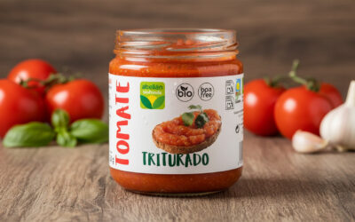 Etiqueta Premium Alimentación “TOMATE TRITURADO”