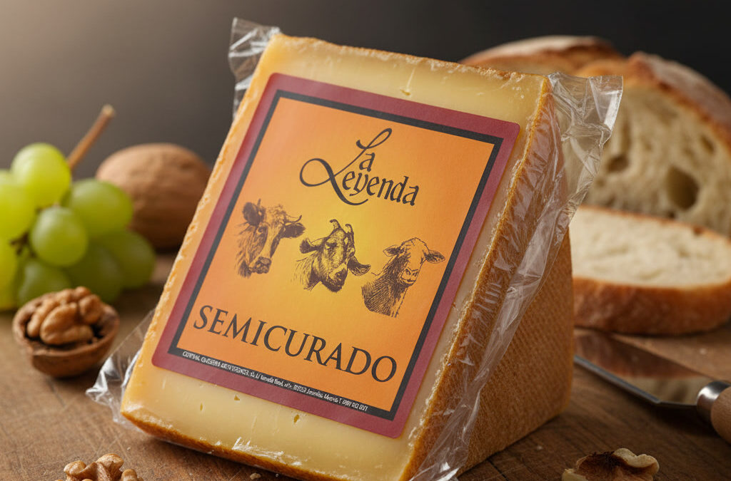 Etiqueta Premium Alimentación “CUÑA SEMI”